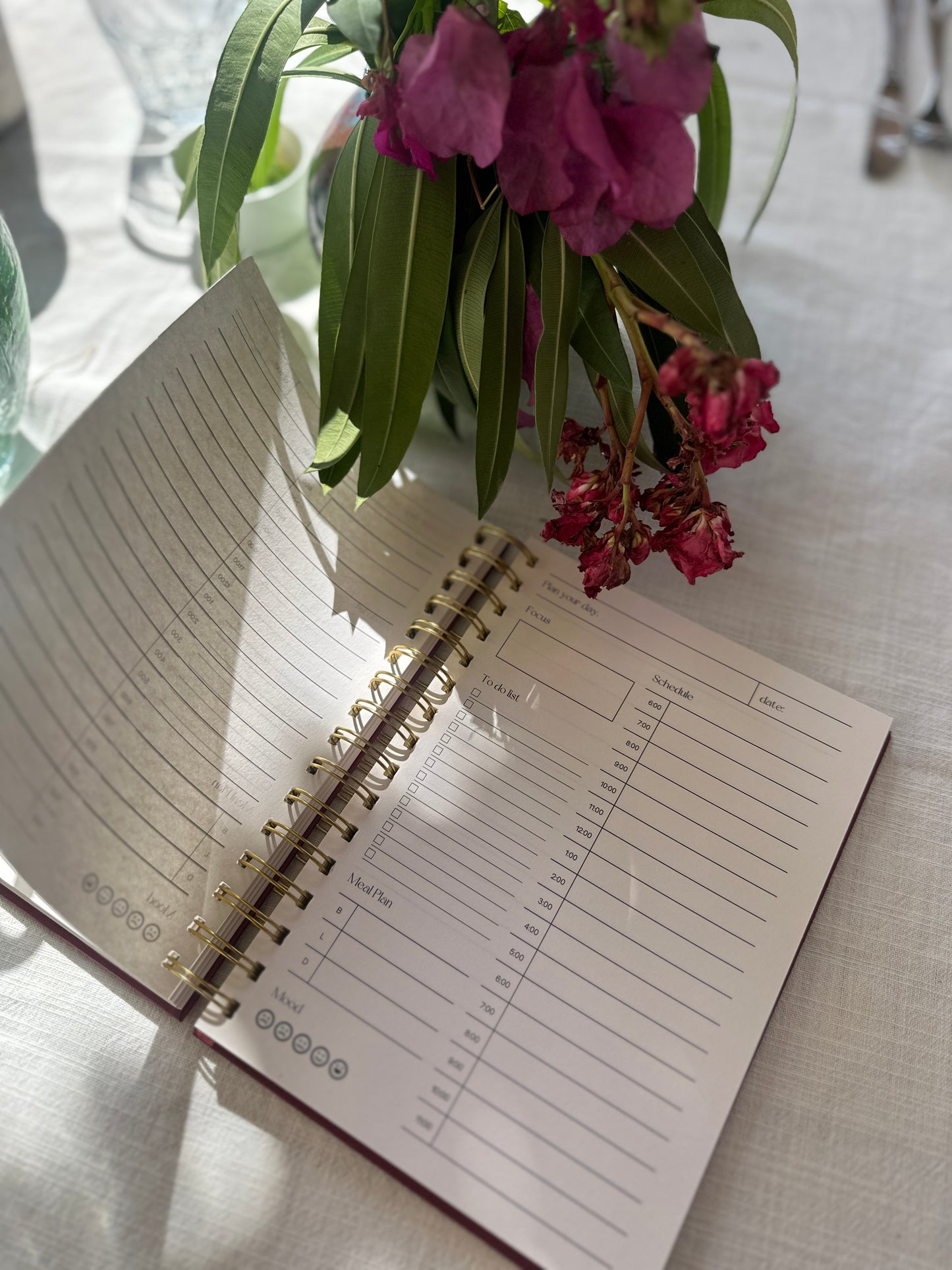 Undated Daily Planner - Bloom Collection