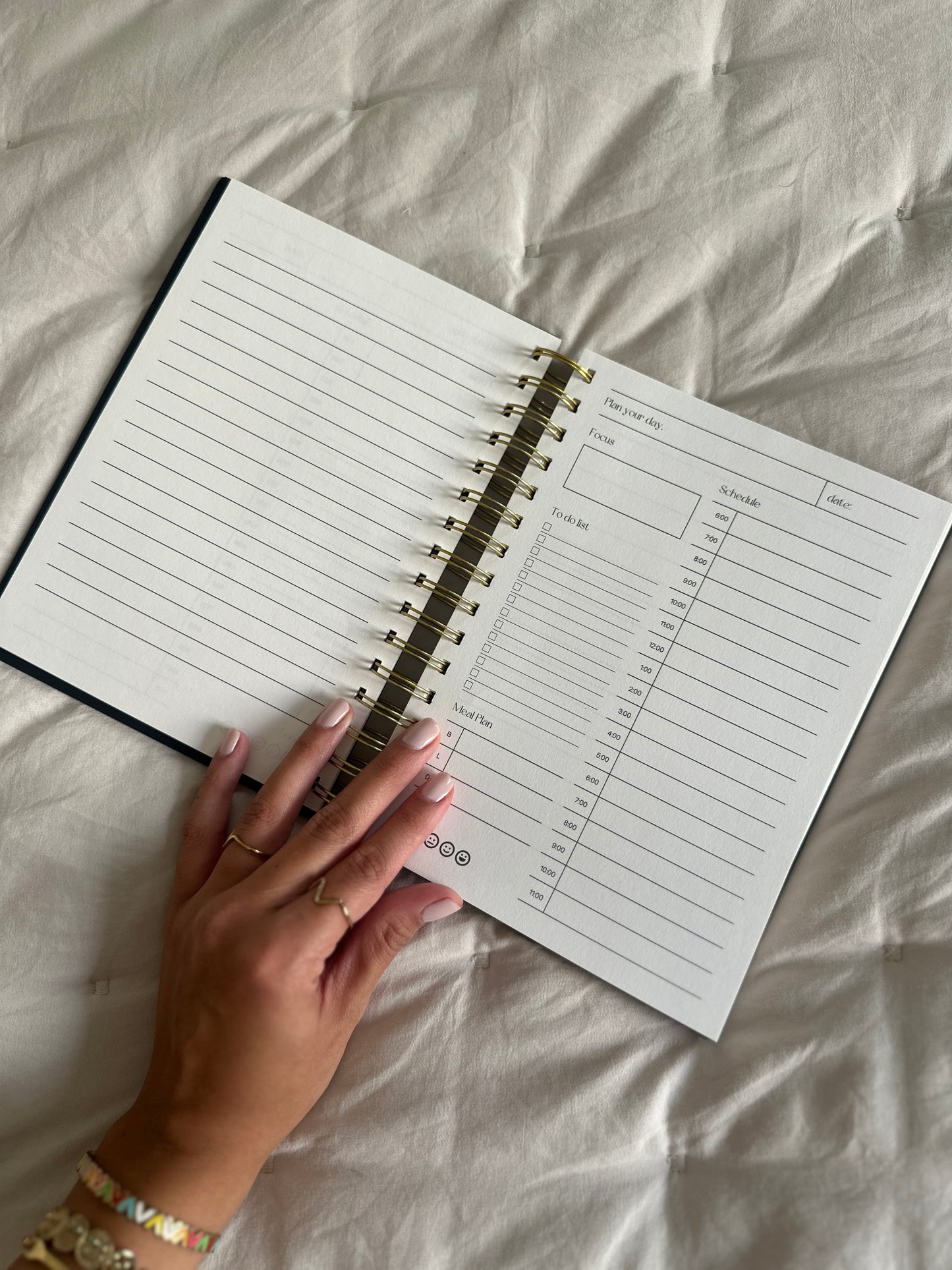 Undated Daily Planner - Bloom Collection