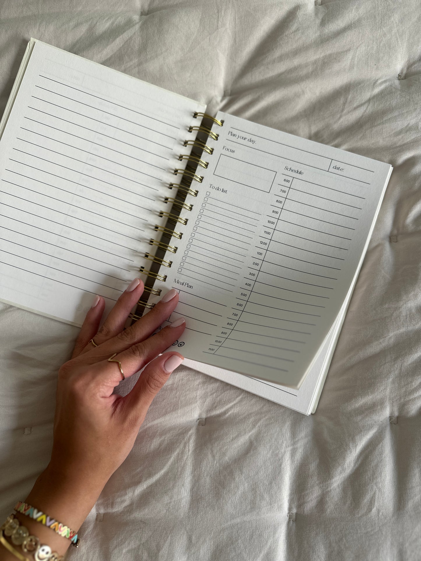 Undated Daily Planner - Bloom Collection