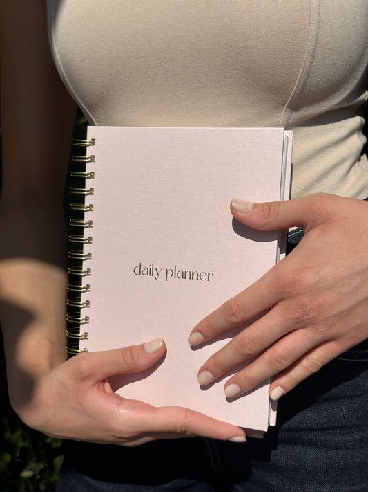 Undated Daily Planner - Bloom Collection