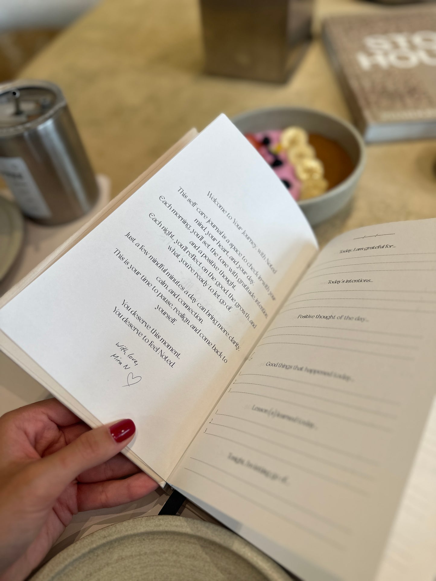 Self Care Journal